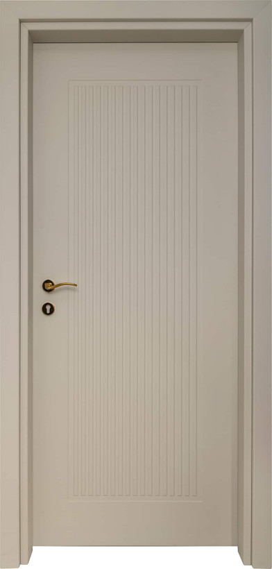 درب داخلی اتاق ام دی اف MDF مدل رئال روکش سوپرمات بژ