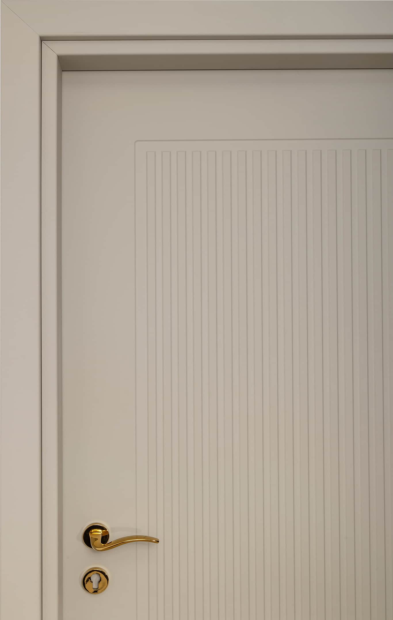 درب داخلی اتاق ام دی اف MDF مدل رئال روکش سوپرمات بژ