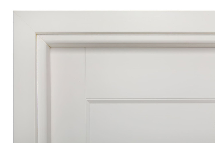 درب داخلی اتاق ام دی اف MDF مدل تک قاب روکش سوپرمات سفید