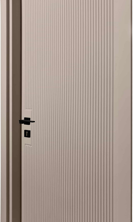 درب داخلی اتاق ام دی اف MDF مدل ۲۰۴ روکش سوپرمات بژ