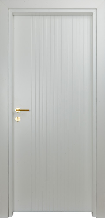 درب داخلی اتاق ام دی اف MDF مدل ۲۱۱ با روکش سفید سوپرمات