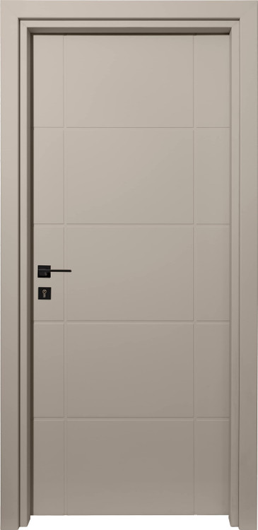 درب داخلی اتاق ام دی اف MDF مدل ۲۱۵ روکش سوپرمات بژ