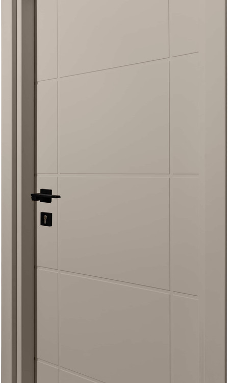 درب داخلی اتاق ام دی اف MDF مدل ۲۱۵ روکش سوپرمات بژ