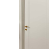 درب داخلی اتاق ام دی اف MDF مدل فرانس روکش سوپرمات کرم