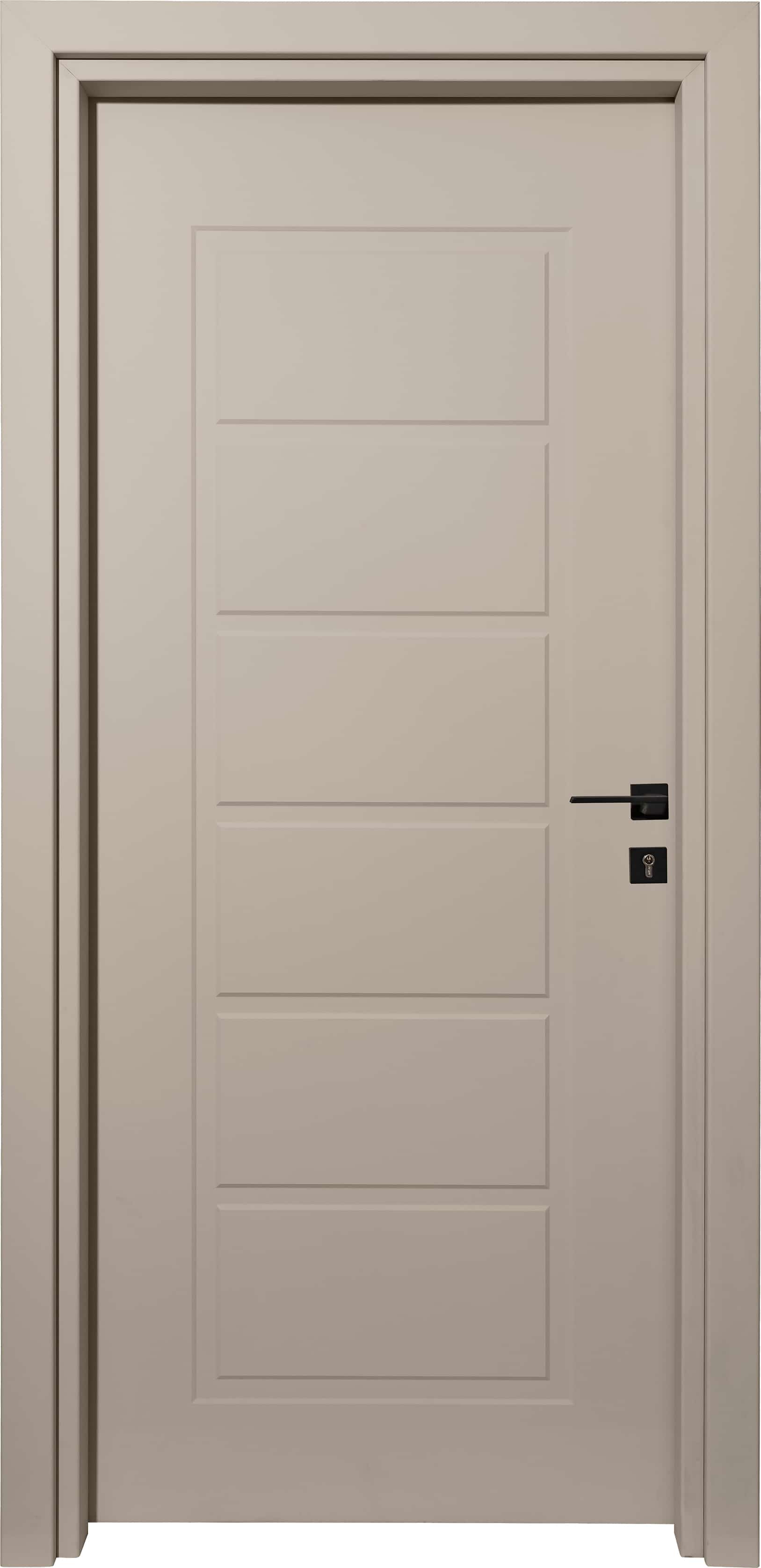 درب اتاقی و سرویسی مدل ۴۰۸ روکش سوپرمات بژ