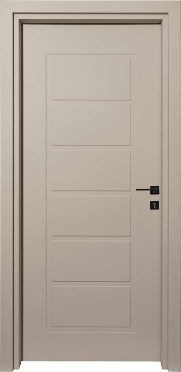 درب داخلی اتاق ام دی اف MDF مدل ۴۰۸ روکش سوپرمات بژ