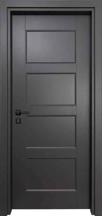 درب داخلی اتاق ام دی اف MDF مدل ۴ قاب