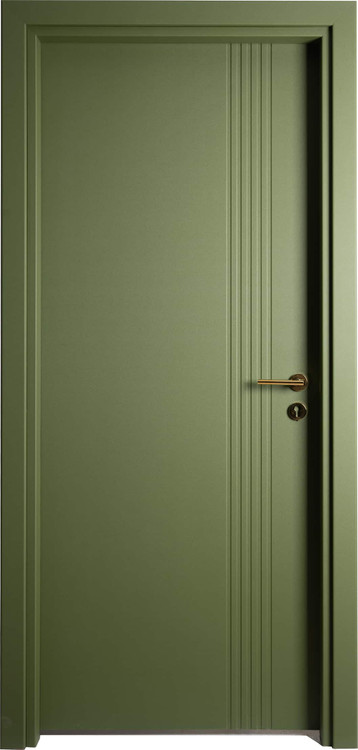 درب داخلی اتاق ام دی اف MDF مدل 115 سبز