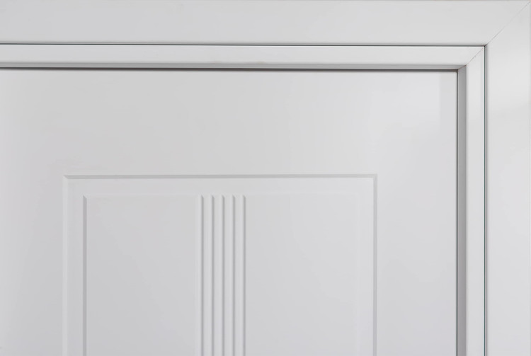 درب داخلی اتاق ام دی اف MDF مدل ۱۲۳ روکش سوپرمات سفید