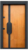 Anti-theft entrance door model Avin Yaraq Turk with modern and anti-skid design