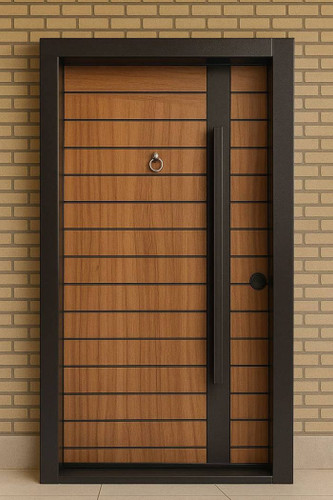 درب ورودی آپارتمانی ضدسرقت لامینوکس مدل ماهور ضد دیلم