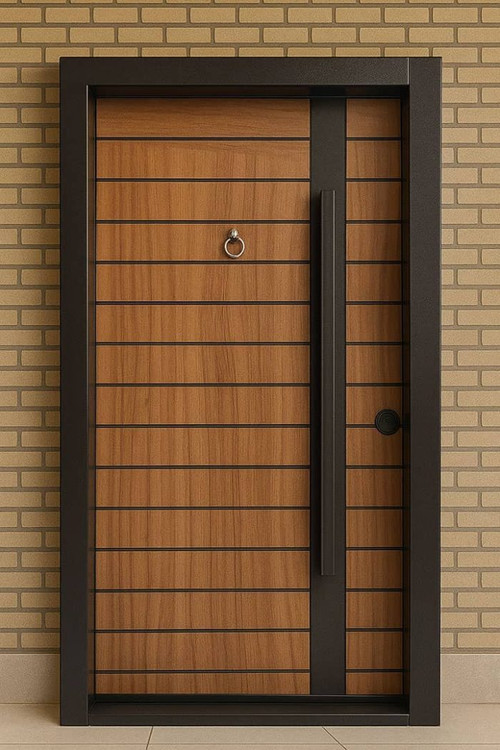 درب ورودی آپارتمانی ضدسرقت لامینوکس مدل ماهور ضد دیلم