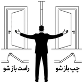 درب ورودی آپارتمانی مدل ورتی گلس رنگ سفید