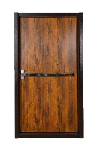 درب ضد حریق با تائیدیه آتش نشانی سیکاس وود رنگ گردویی