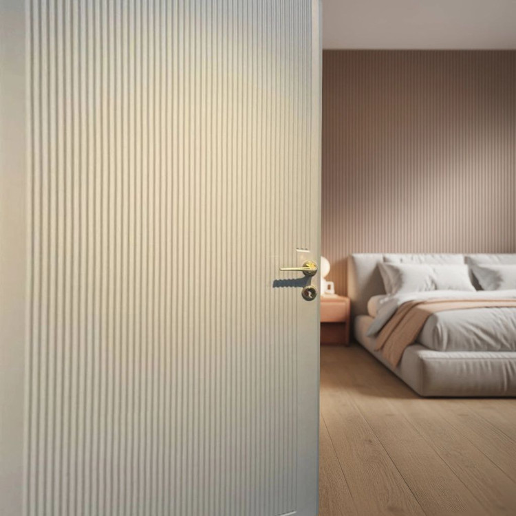 درب اتاق مدرن شیاری متمرکز فیدار p-343