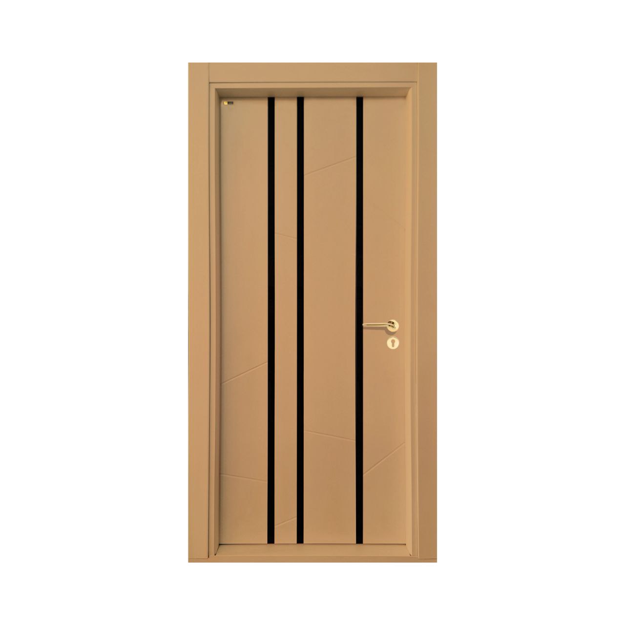 درب اتاق خواب مدرن شیشه خور خاص فیدار p-347