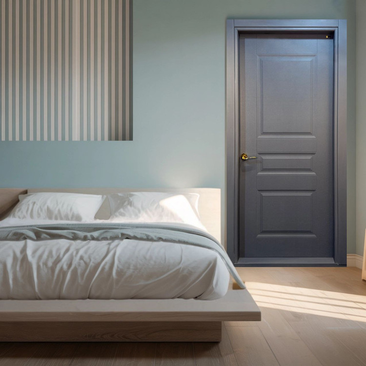 درب اتاق مدرن سه قاب فیدار p-363