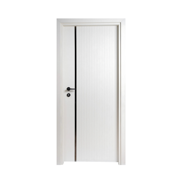 درب اتاقی مدرن شیشه خور فیدار p-376