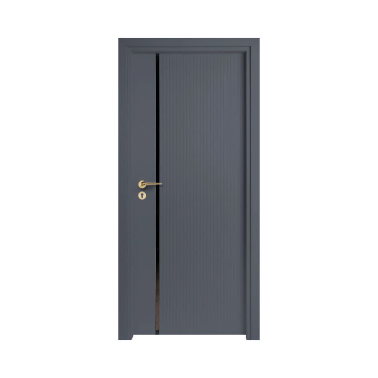 درب اتاقی مدرن شیشه خور فیدار p-376