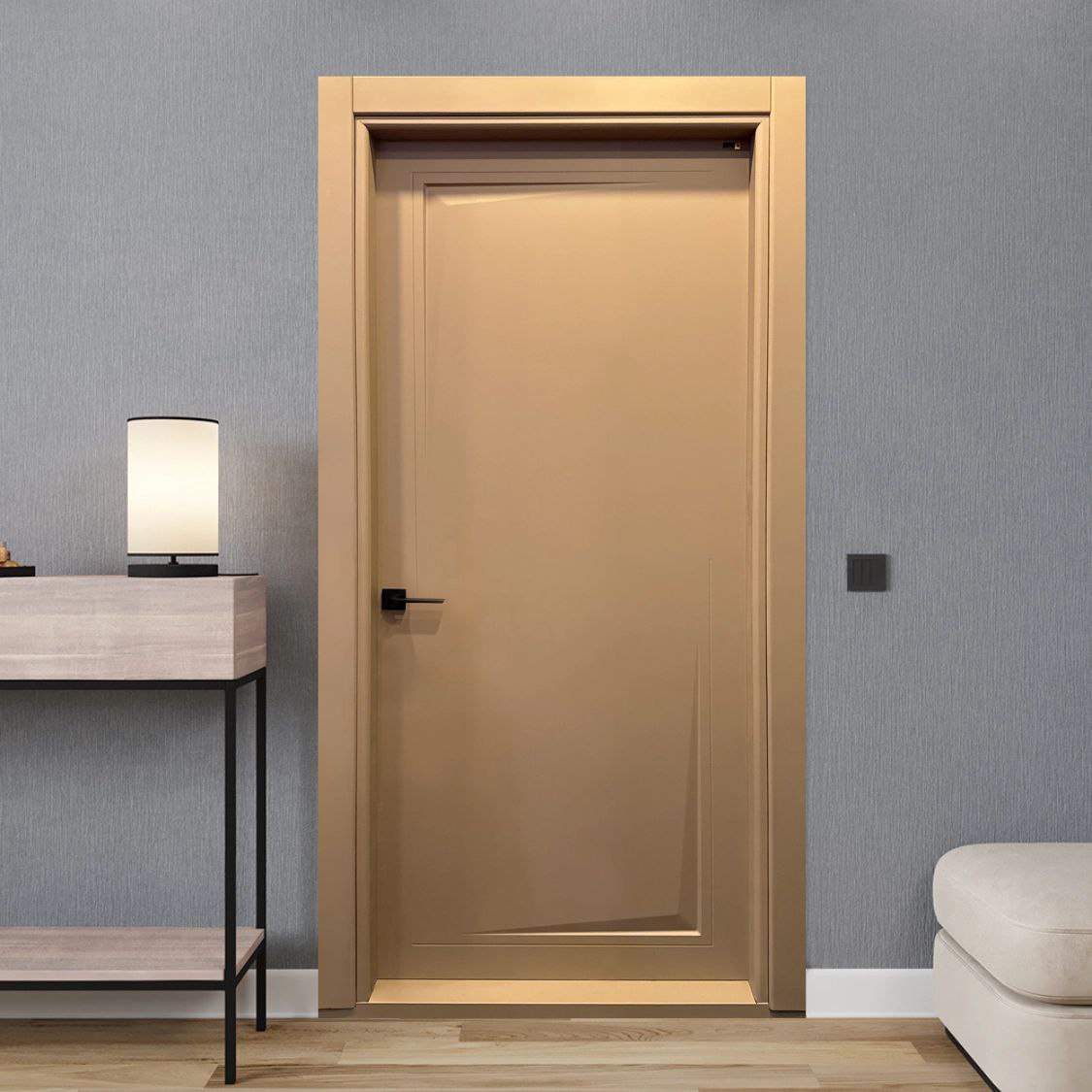 درب اتاق خواب مدرن و مینیمال فیدار P-383