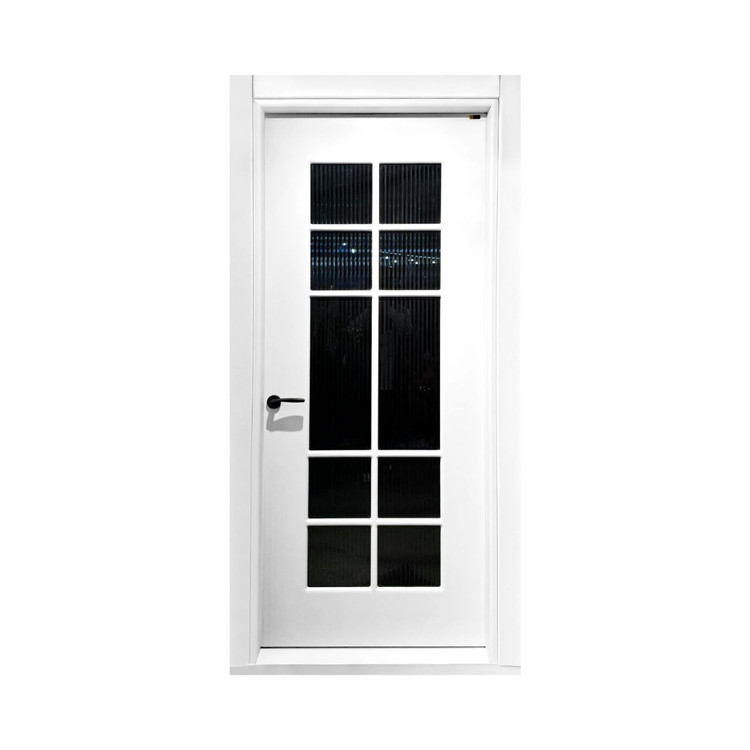 درب چوبی شیشه خور لوکس و مدرن فیدار P-385