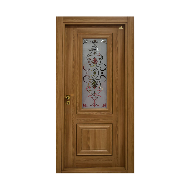 درب چوبی شیشه خور لوکس و شیک فیدار TW-39