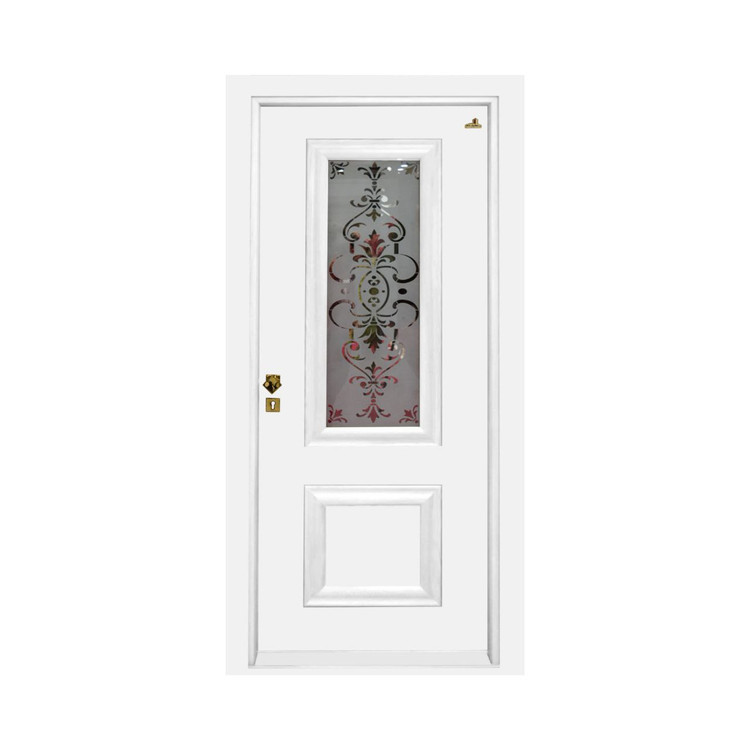 درب چوبی شیشه خور لوکس و شیک فیدار TW-39