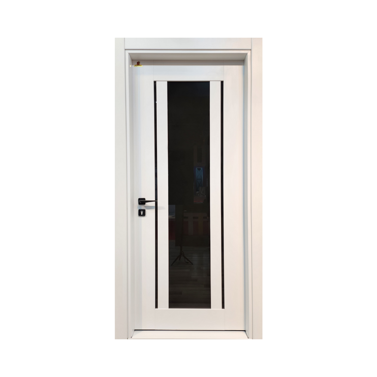 درب چوبی شیشه خور لوکس و مدرن فیدار TW-78