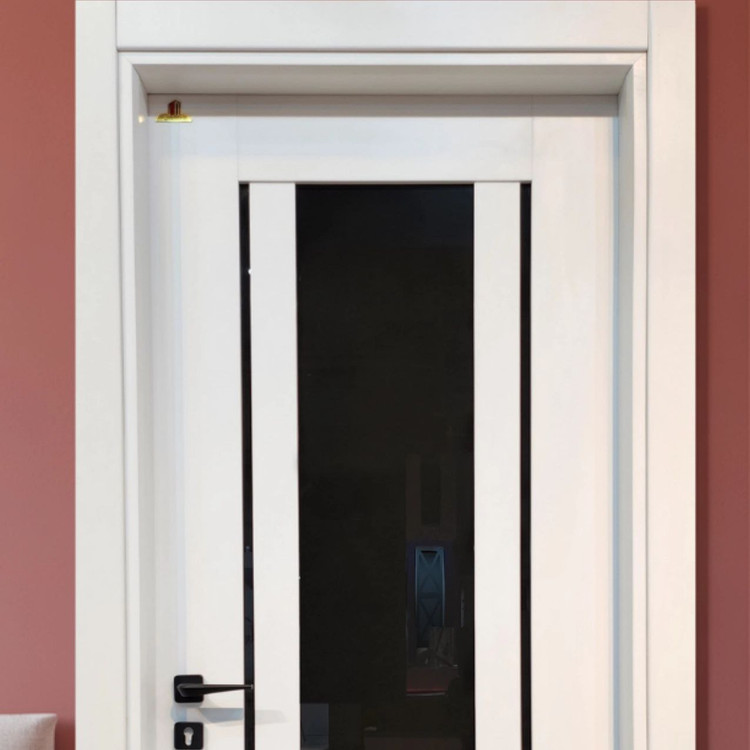 درب چوبی شیشه خور لوکس و مدرن فیدار TW-78