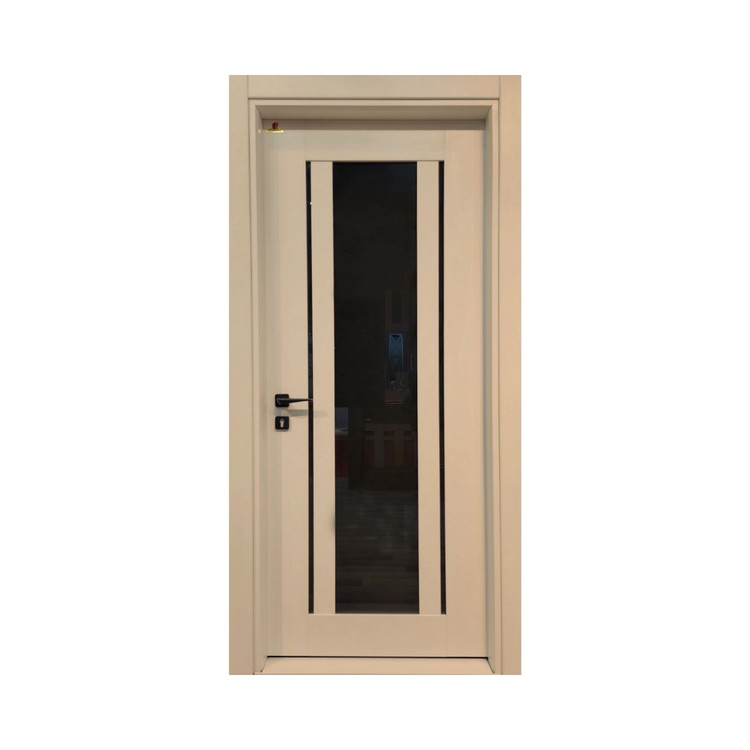 درب چوبی شیشه خور لوکس و مدرن فیدار TW-78