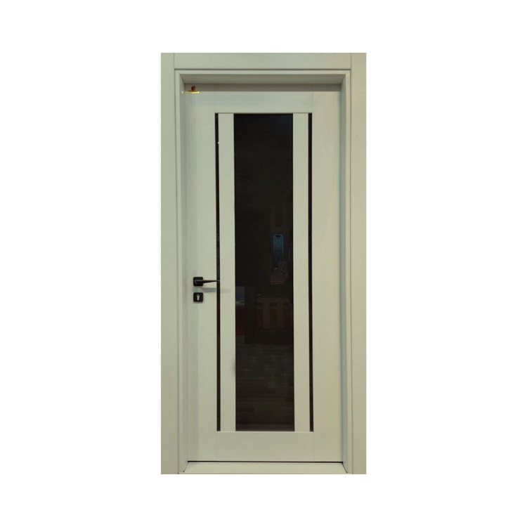 درب چوبی شیشه خور لوکس و مدرن فیدار TW-78