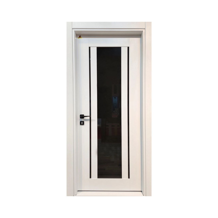 درب چوبی شیشه خور لوکس و مدرن فیدار TW-78