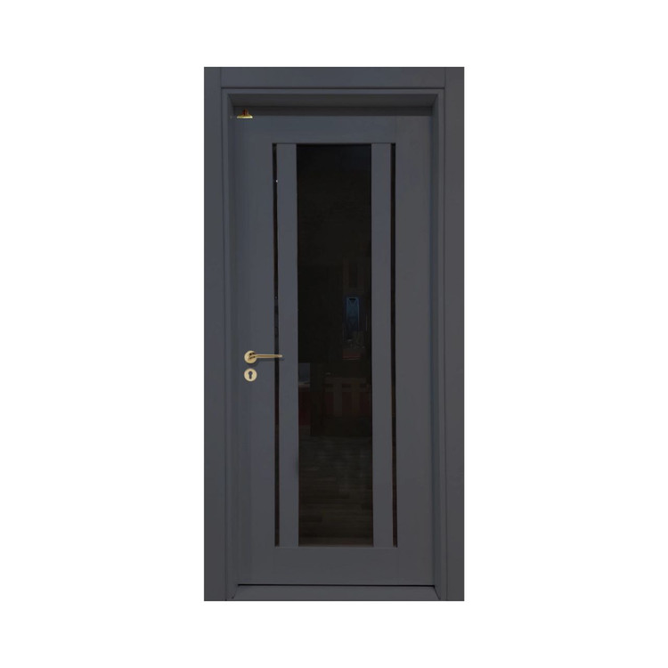 درب چوبی شیشه خور لوکس و مدرن فیدار TW-78