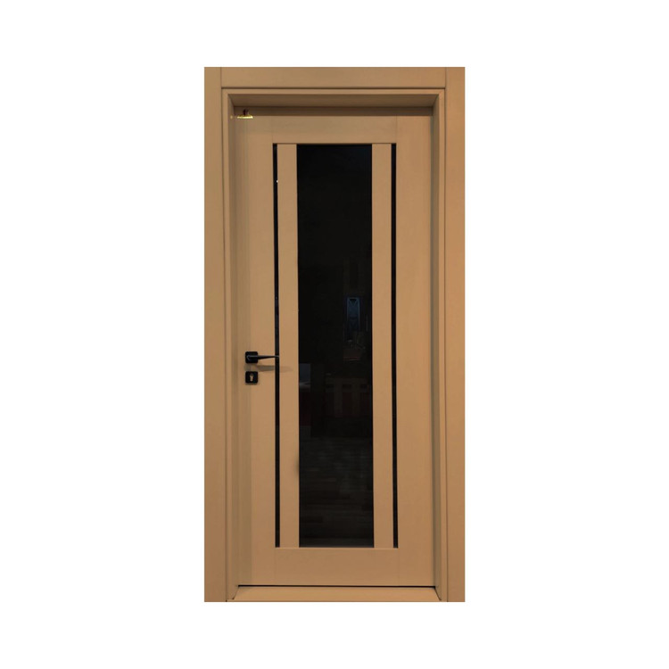 درب چوبی شیشه خور لوکس و مدرن فیدار TW-78