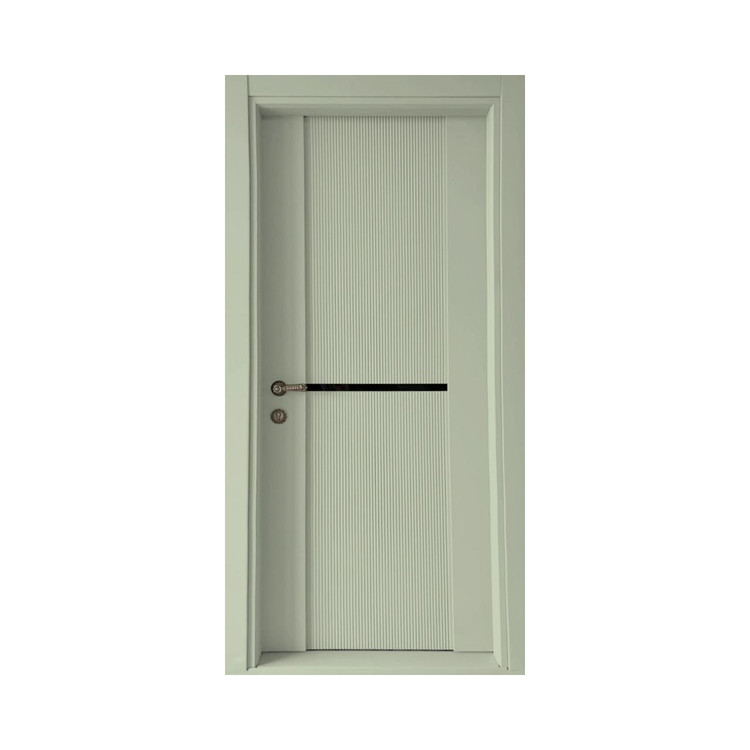 درب چوبی شیشه خور لوکس شیاری خاص فیدار TW-89