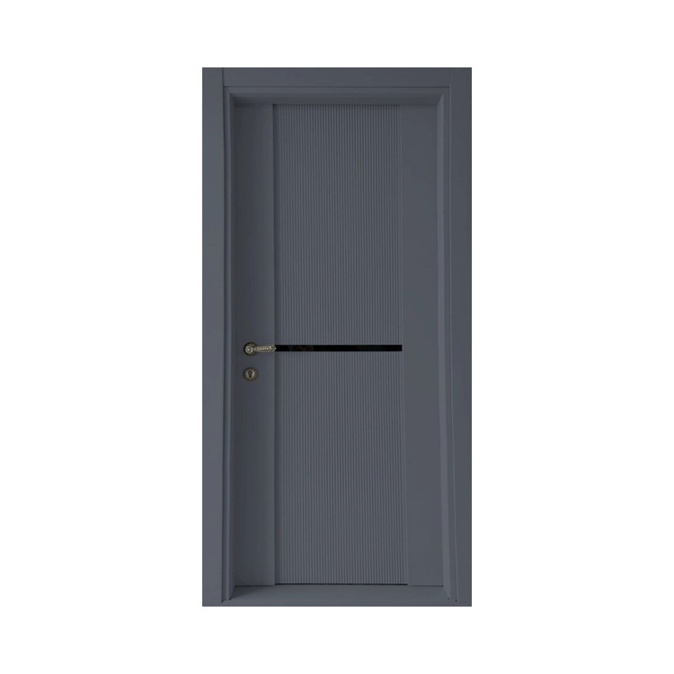درب چوبی شیشه خور لوکس شیاری خاص فیدار TW-89