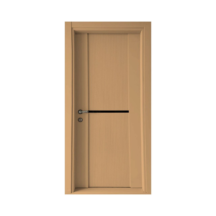 درب چوبی شیشه خور لوکس شیاری خاص فیدار TW-89