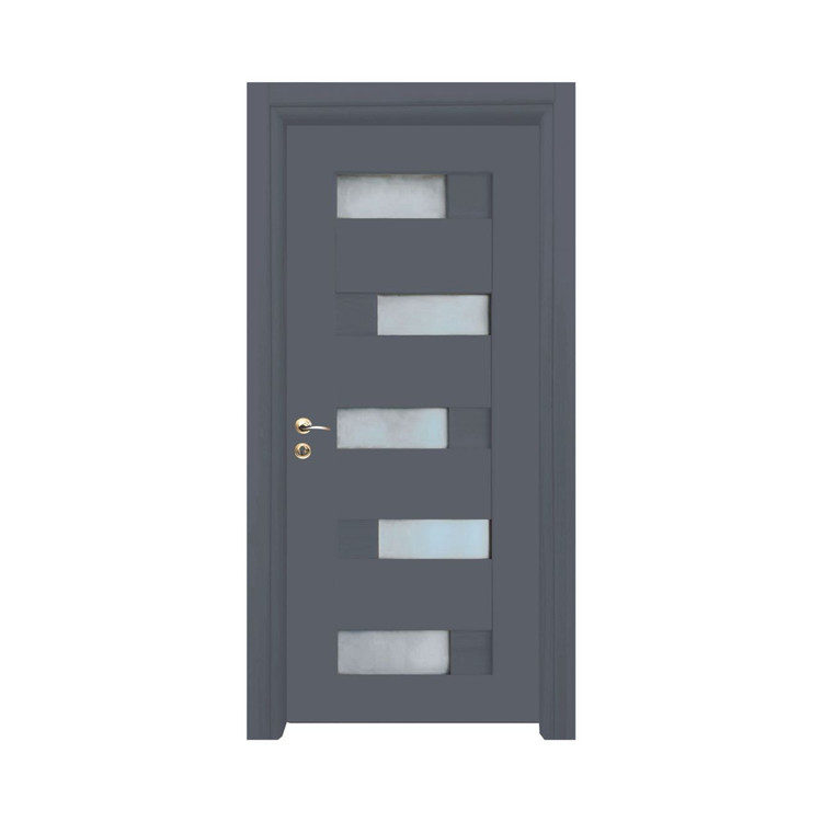 درب چوبی شیشه خور پازلی فیدار TW-30