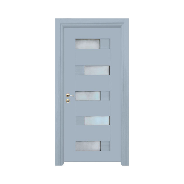 درب چوبی شیشه خور پازلی فیدار TW-30