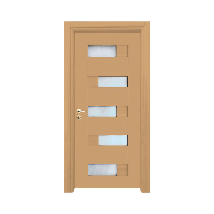 درب چوبی شیشه خور پازلی فیدار TW-30