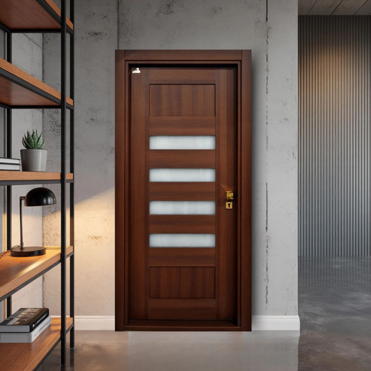 درب اتاقی شیشه خور لوکس فیدار TW-36