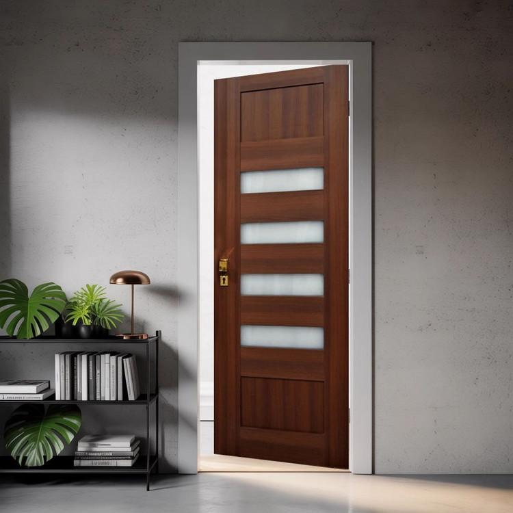 درب اتاقی شیشه خور لوکس فیدار TW-36