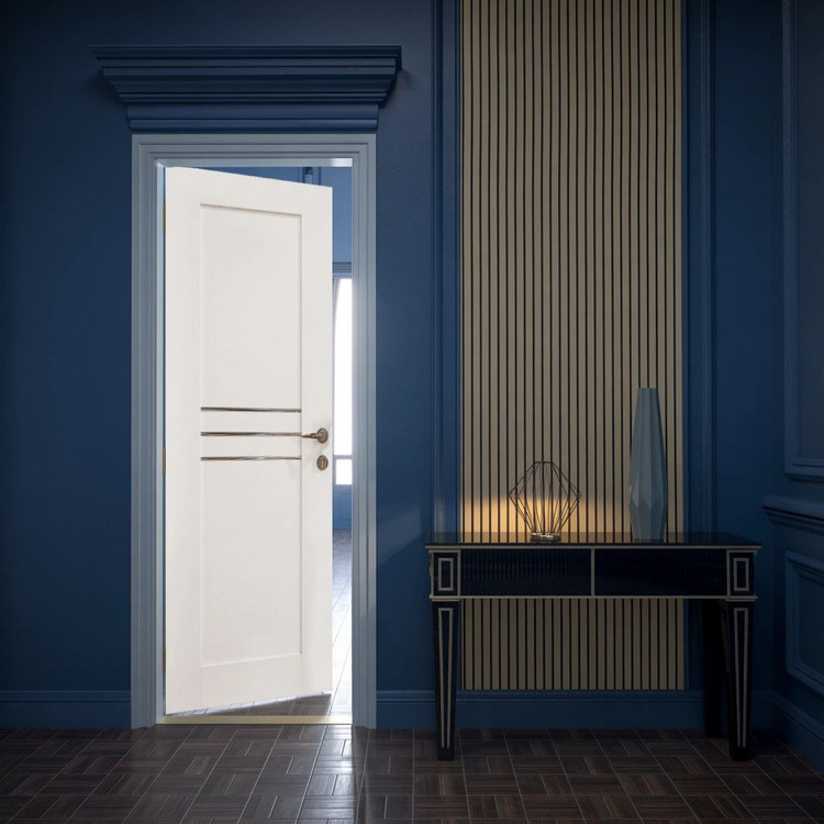 درب چوبی شیشه خور مدرن فیدار TW-58