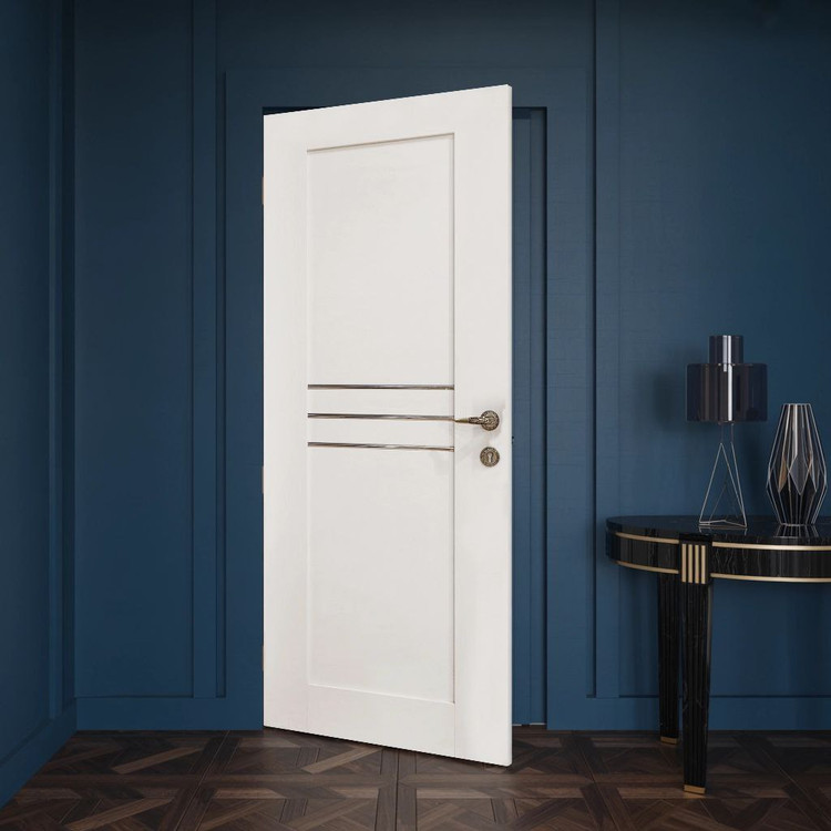 درب چوبی شیشه خور مدرن فیدار TW-58