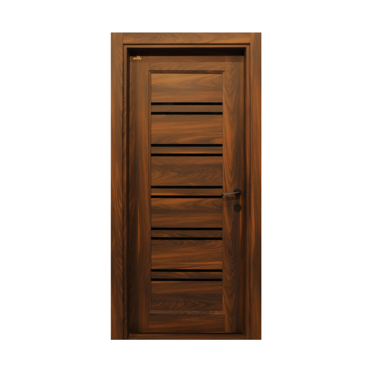 درب چوبی شیشه خور مینیمال فیدار TW-62