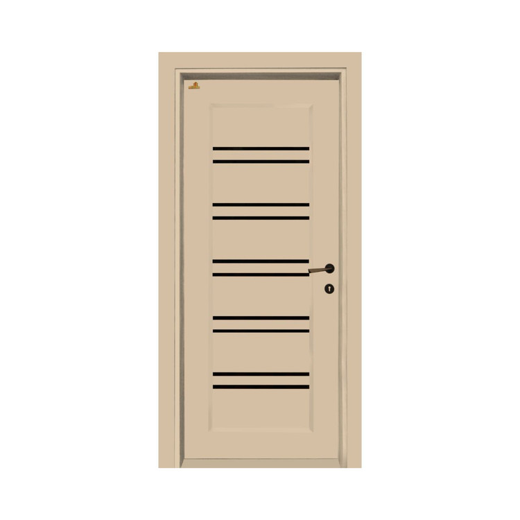 درب چوبی شیشه خور مینیمال فیدار TW-62