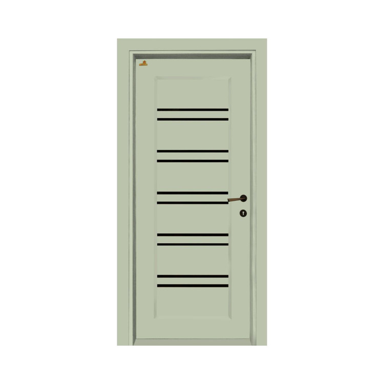 درب چوبی شیشه خور مینیمال فیدار TW-62