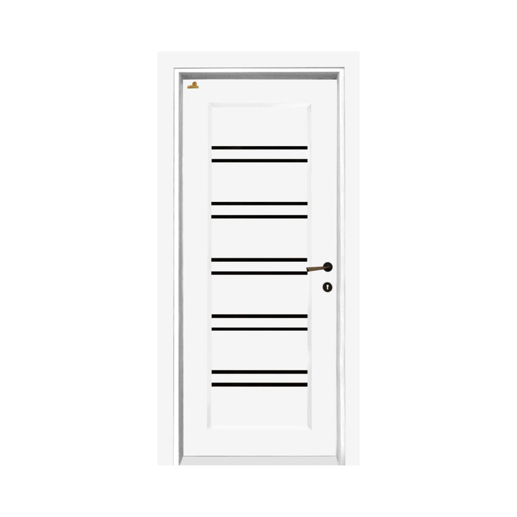 درب چوبی شیشه خور مینیمال فیدار TW-62