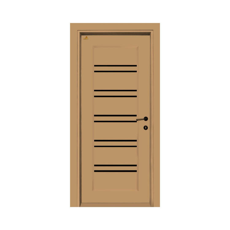 درب چوبی شیشه خور مینیمال فیدار TW-62