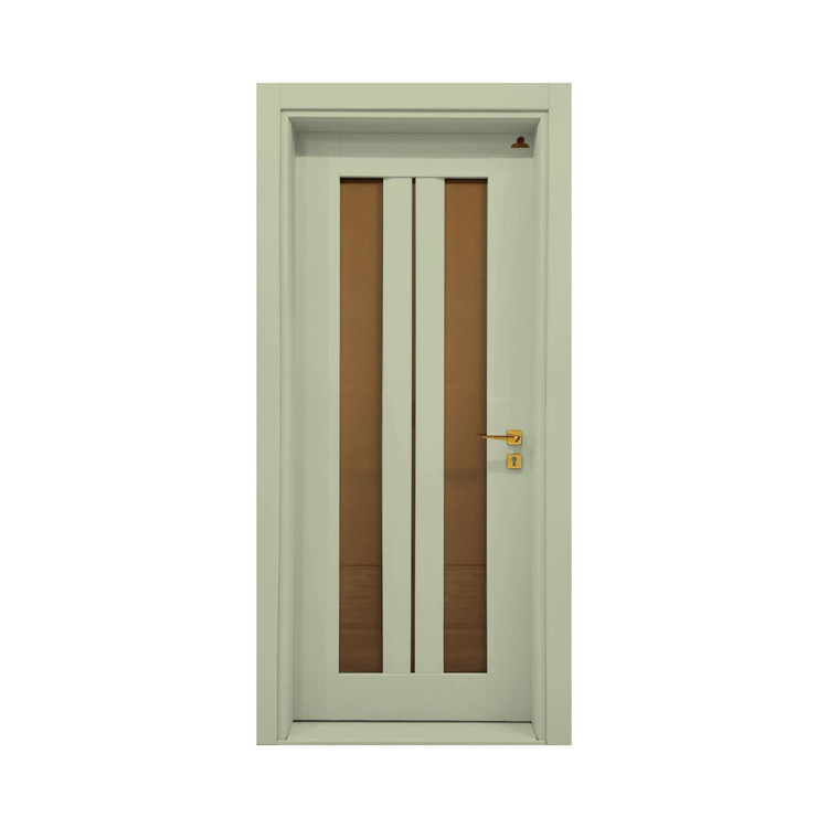 درب چوبی شیشه خور لوکس فیدار TW-74